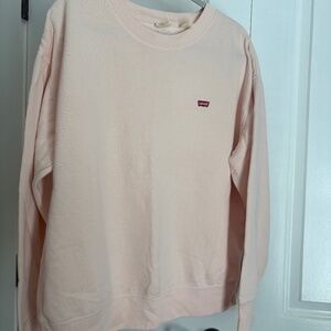 Pink Long Sleeve Levi's Sweatshirt